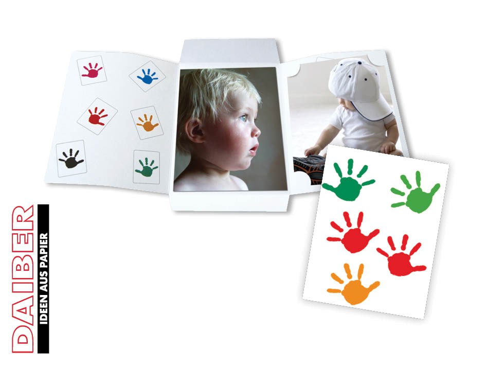 Kombimappe für Kinder "HÄNDE", 50 Stück