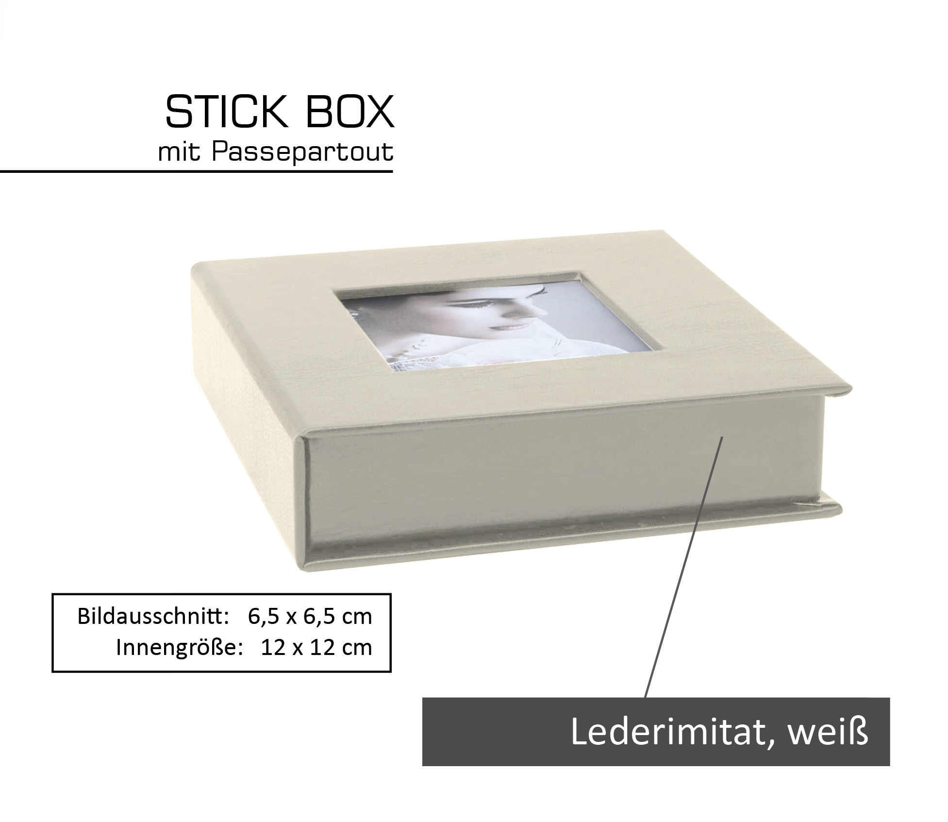 USB-BOX, weiß