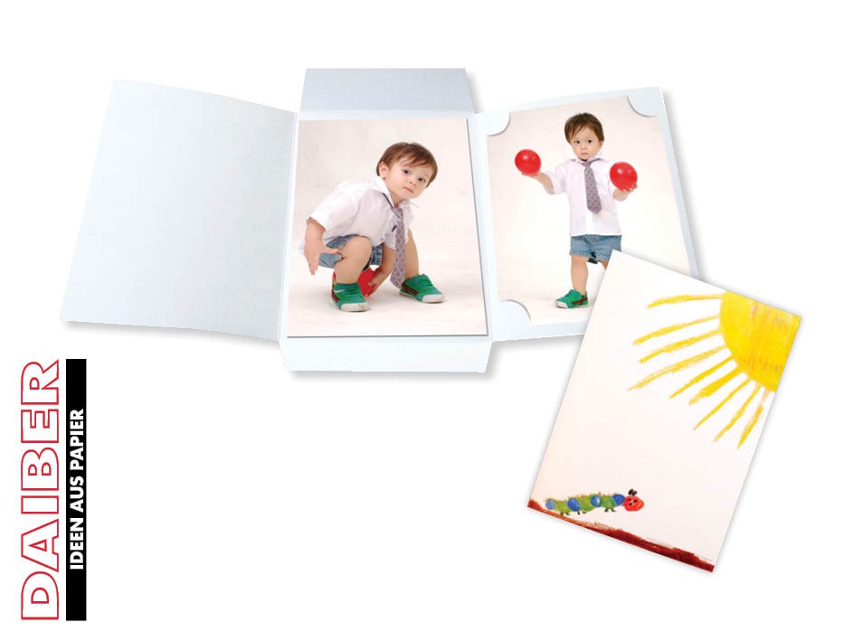 Kombimappe für Kinder "RAUPE", 50 Stück